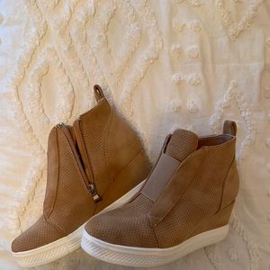Brown Leather Booties
